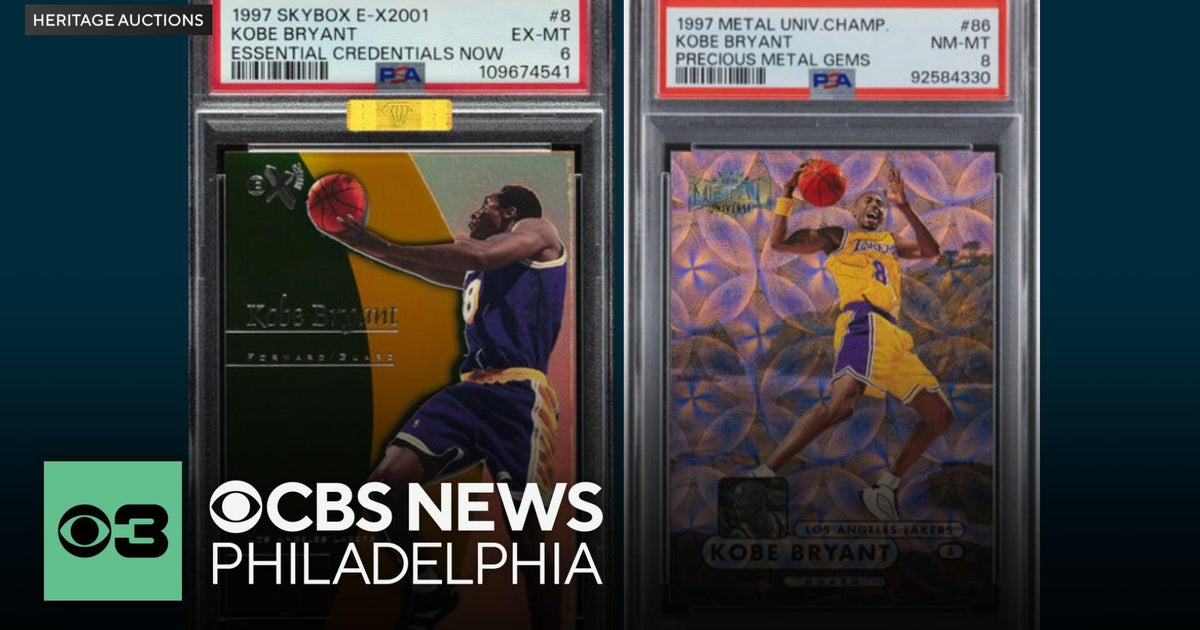 Ultra rare Kobe Bryant basketball cards auction for over $600,000 - CBS ...