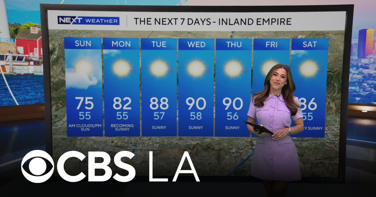 Alex Biston's NEXT Weather Forecast | May 16 - CBS Los Angeles
