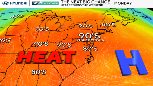 Sunshine for final day of PGA Championship as Philadelphia area reaches the 90s 