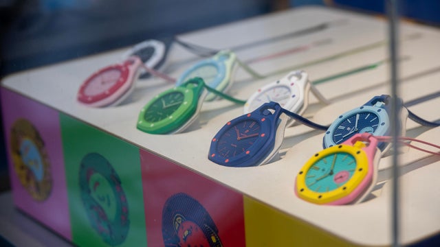The Bioceramic Royal Pop Collection is on display at the 