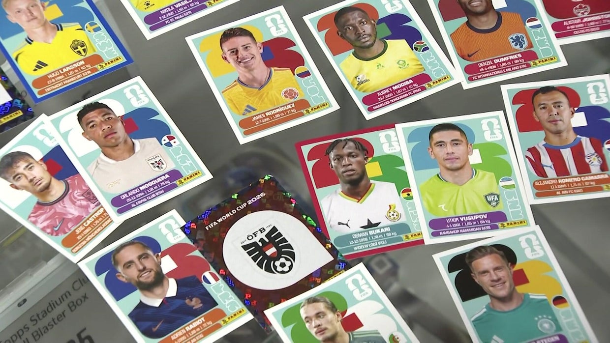 Panini World Cup stickers, albums selling fast in NYC: 