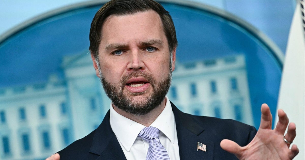 Watch: Vance takes questions on Iran, “anti-weaponization fund,” more at White House briefing