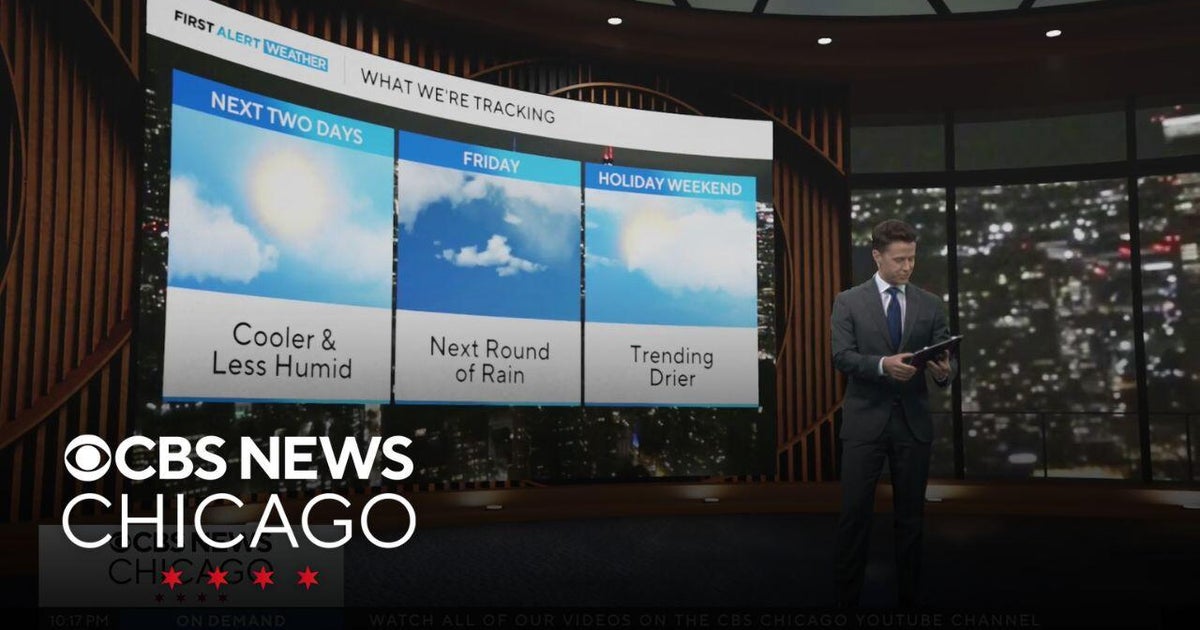 Chicago Weather: Cold front arrives - CBS Chicago