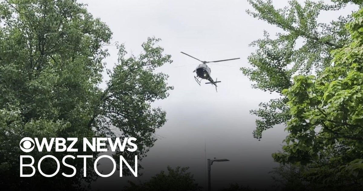 Why is there a low-flying helicopter over Boston? - CBS Boston