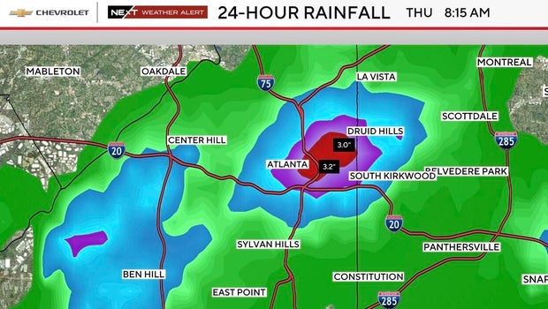 More rain, flash flooding expected in metro Atlanta during Memorial Day weekend