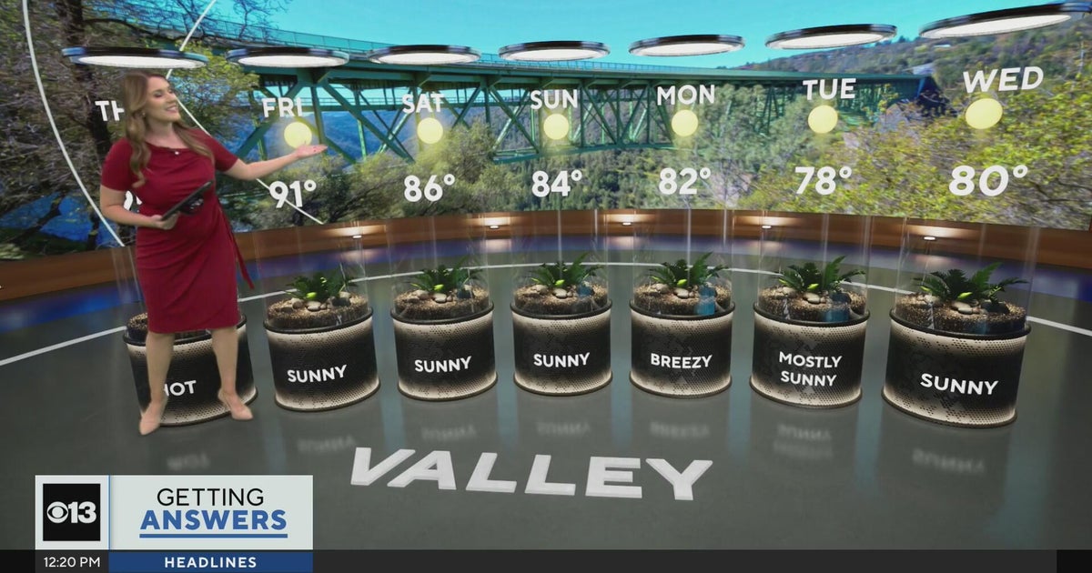 Thursday afternoon Northern California weather forecast - May 21, 2026