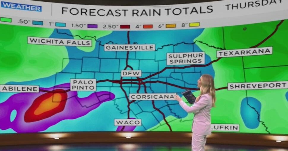 Spring storms return Thursday with heavy rain threat across North Texas ...