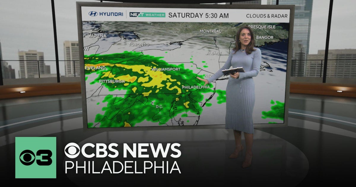 Rounds of showers, clouds and cooler temps ahead for Philadelphia area ...