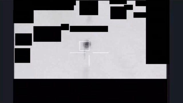 A screenshot from a video of a UAP released by the Pentagon on May 22, 2026. 
