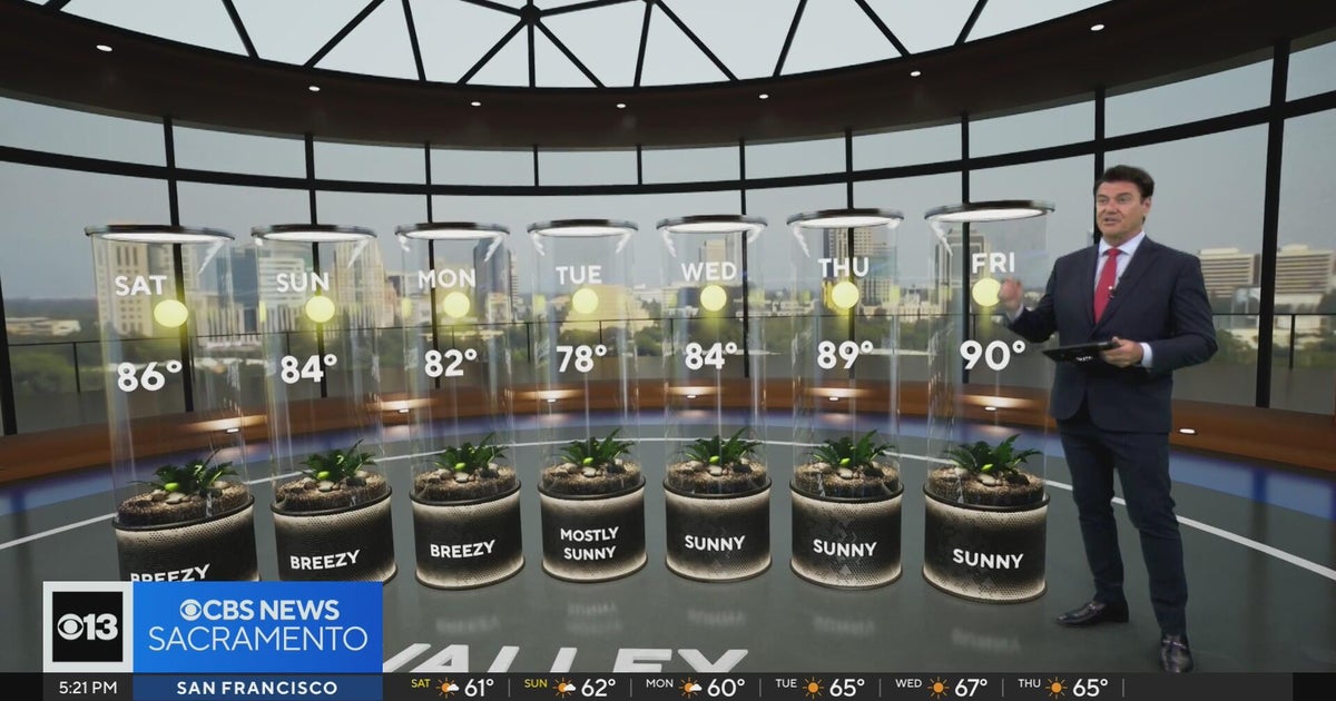 Friday evening weather forecast - May 22, 2026