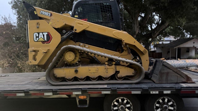 Stolen construction equipment 