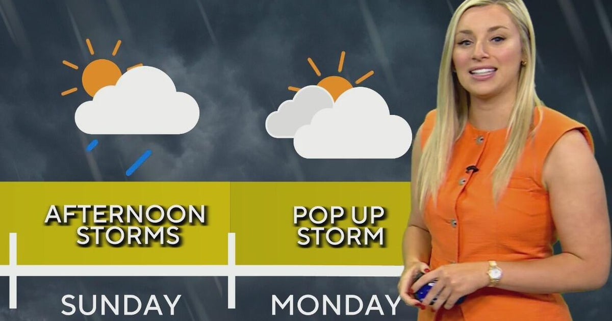 Rain chances persist for North Texas this Memorial Day weekend - CBS Texas