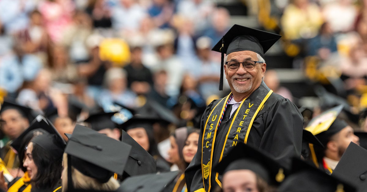 Marine veteran, 65, achieves lifelong pursuit, earning a degree at Towson University