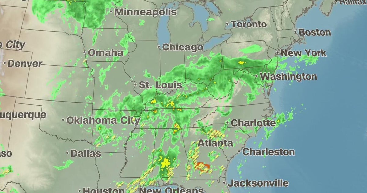 Storms threaten Memorial Day travel across eastern U.S.