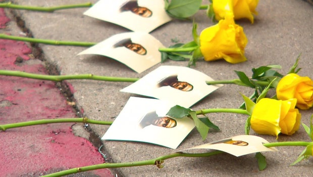 Nonprofit honors George Floyd with yellow roses during Day of Remembrance in Minneapolis