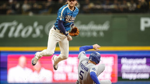 Brice Turang,Freddie Freeman 
