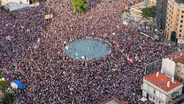 Serbia Protest 