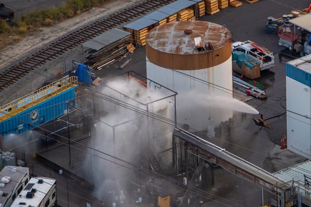 40,000 Evacuated As Volatile Toxic Chemical Tank Threatens To Explode 