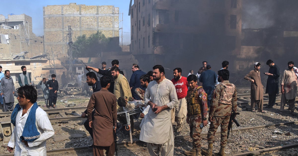 24 killed, dozens more injured in suicide bombing in Pakistan