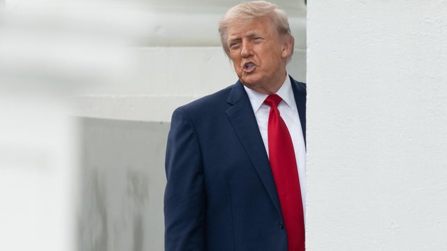 US President Donald Trump Arrives At White House 