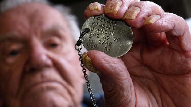 APTOPIX Pearl Harbor Oldest Survivor