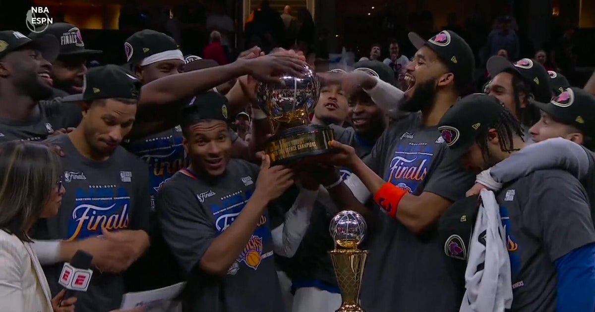 Knicks sweep Cavaliers to head to NBA Finals