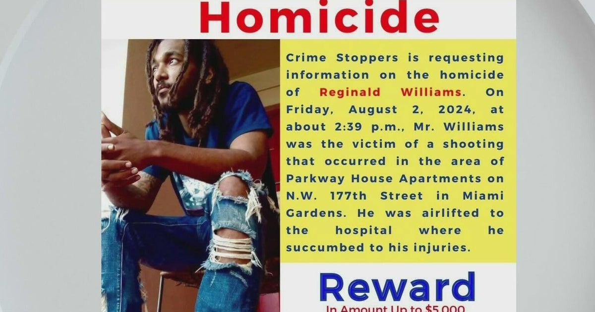 Grieving mother urging the public to help her find who shot and killed her son at a Miami-Dade apartment in 2024