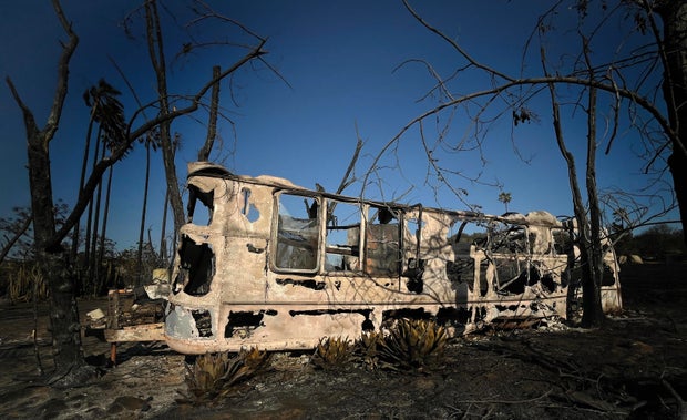 Verona fire in Juniper Springs, CA.