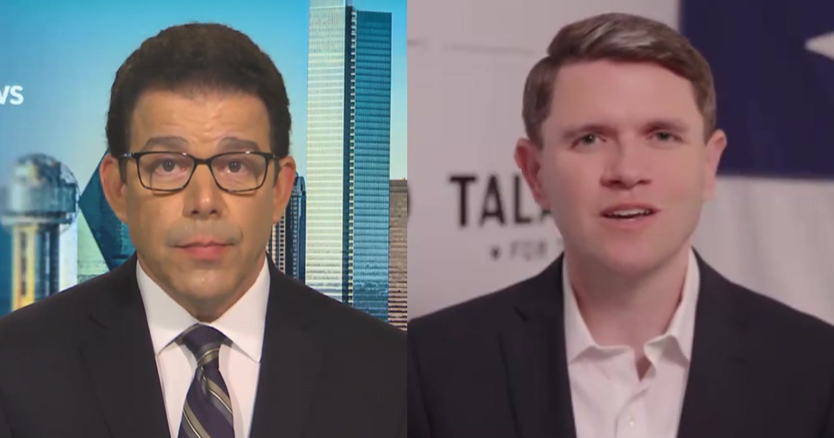 U.S. Senate candidate James Talarico says A.G. Ken Paxton has a criminal record, while he has a legi