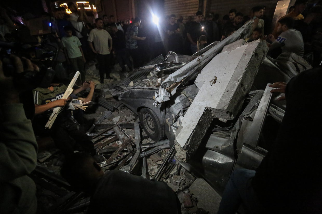 Israel says strike killed new chief of Hamas armed wing in Gaza - CBS News