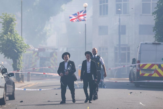 BRITAIN-DISASTER-FIRE 
