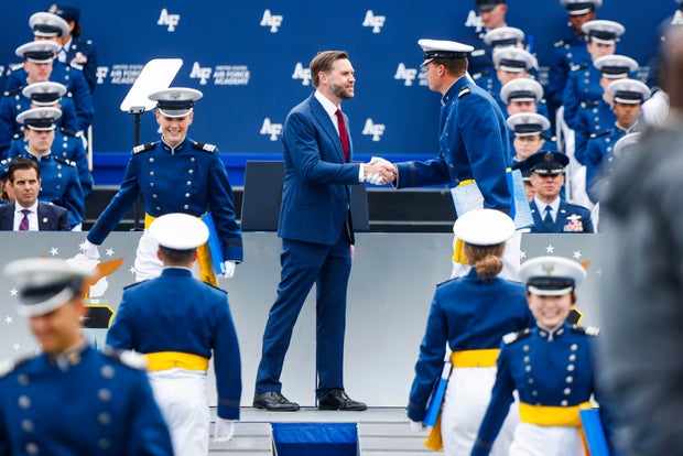 U.S. Air Force Academy Holds Graduation Ceremonies