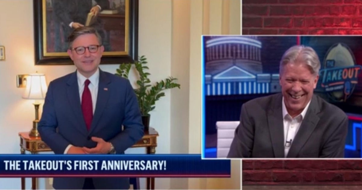 Lawmakers congratulate Major Garrett on 1 year of "The Takeout"