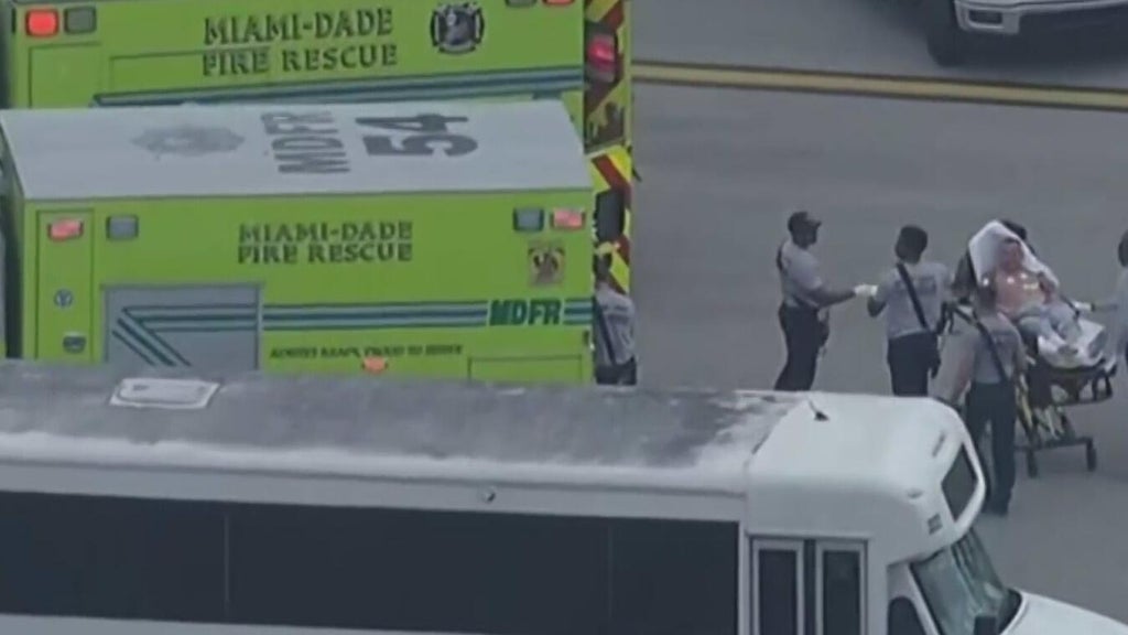 4 people hospitalized at Miami Opa Locka Executive Airport for heat related illness