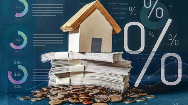 Rising Interest Rates and Housing Market Impact, Real Estate Investment and Mortgage Concept 