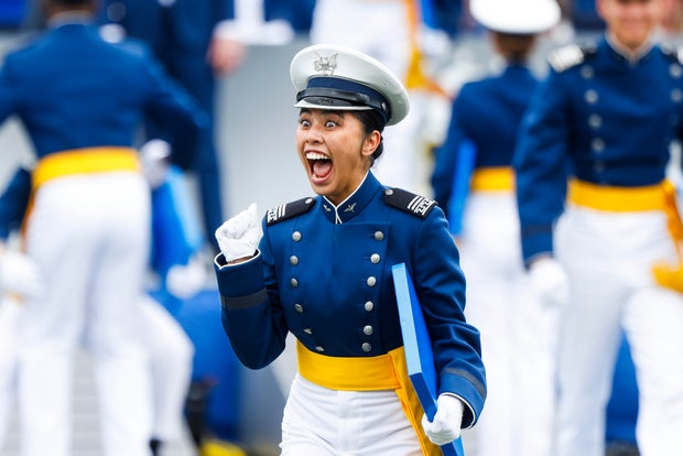 U.S. Air Force Academy Holds Graduation Ceremonies
