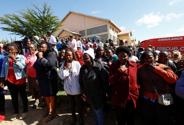 School fire in Gilgil