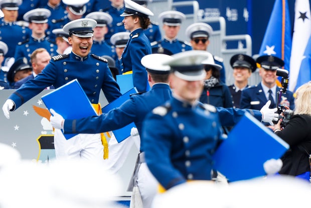 U.S. Air Force Academy Holds Graduation Ceremonies