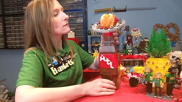 يجسد أحد معالم كأس العالم الجديدة روح وفوضى وثقافة أتلانتا في شكل LEGO يجسد أحد معالم كأس العالم الجديدة روح وفوضى وثقافة أتلانتا في شكل LEGO