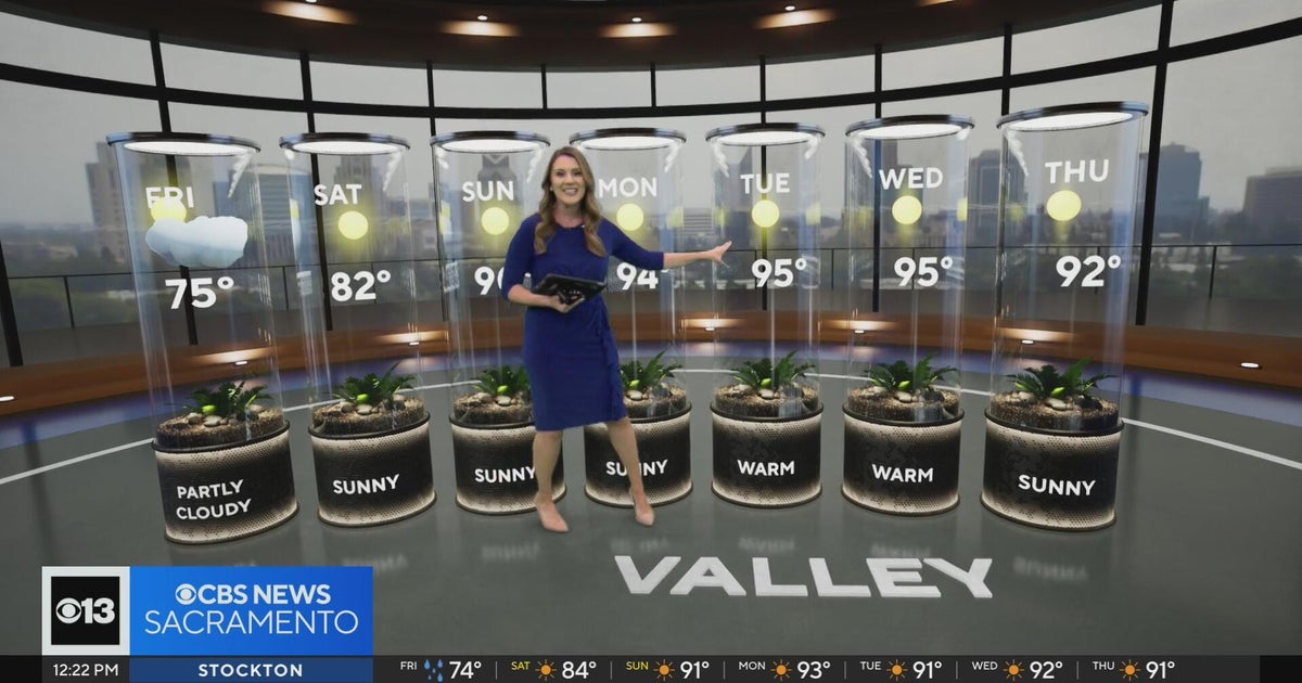 Friday afternoon weather forecast - May 29, 2026 - CBS Sacramento