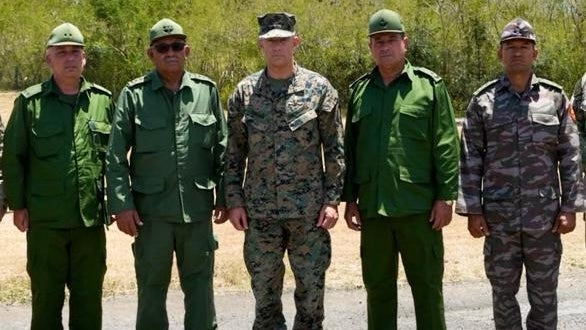 Top U.S. general in Caribbean meets with Cuban military leaders near Guantanamo Bay as tensions simmer