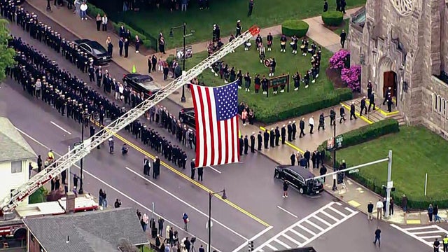 Boston firefighter wake 