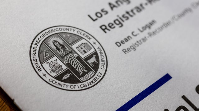 Mailed Voter Ballot And Voter Information For The California Primary Election 