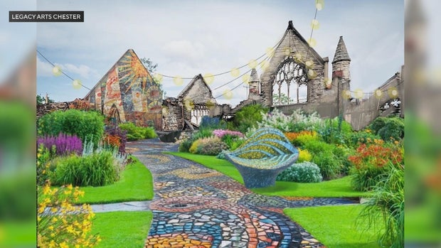 Artist's rendering of what Cathedral Gardens will look like