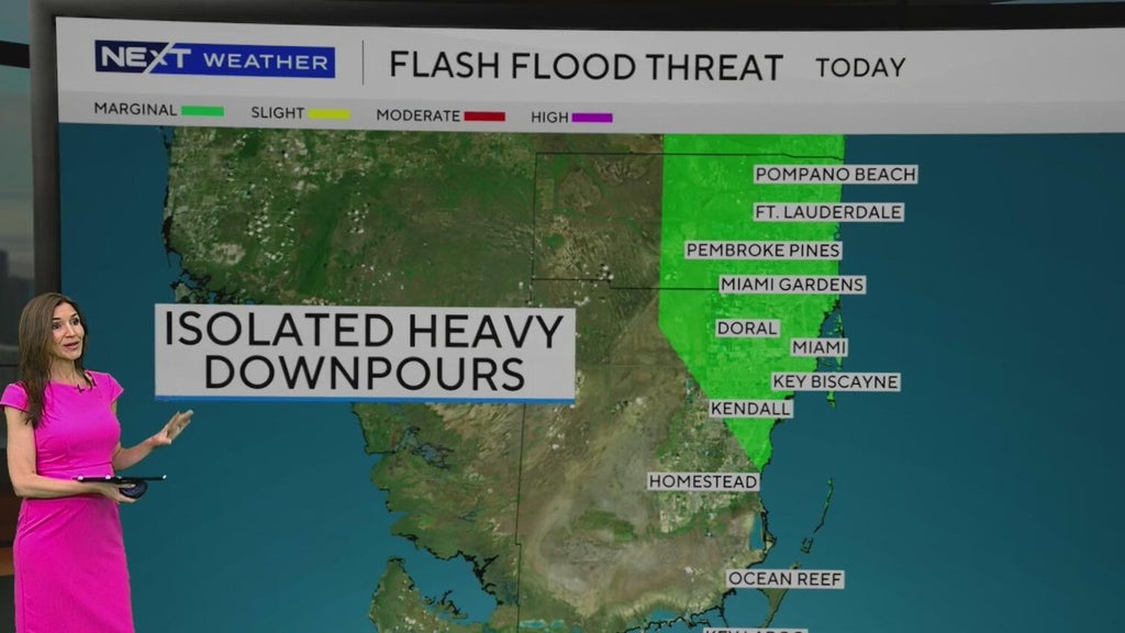 Strong to severe thunderstorms possible in South Florida on Tuesday