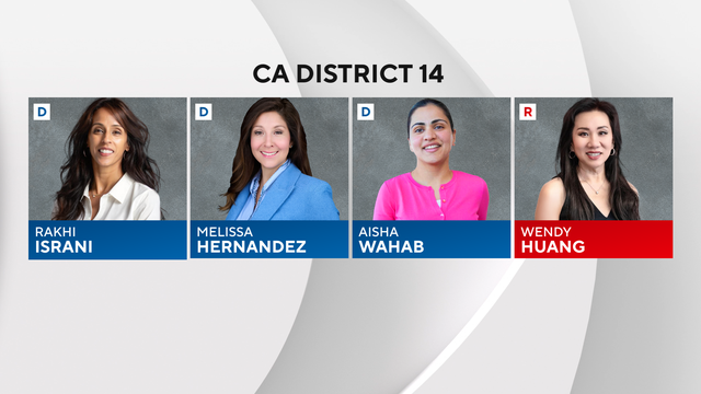 multiple candidates running for CA District 14 