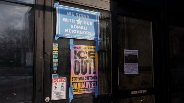 Glam Doll Donuts, near Alex Pretti killing site, Minneapolis, February 2026 