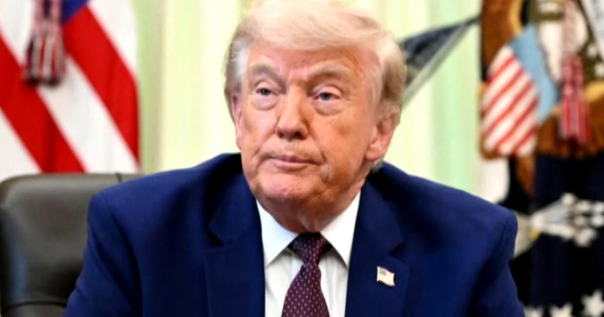 Trump declines to say whether he's dropped "anti-weaponization" fund plans