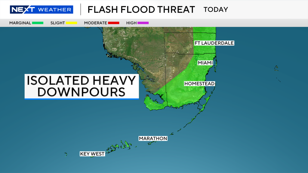 More rounds of heavy rain, thunderstorms could lead to wet Wednesday in South Florida