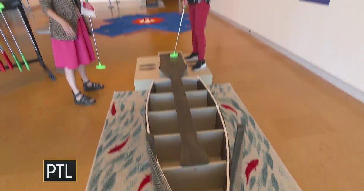 What is Putt-A-Palooza and why is it inside a local museum?